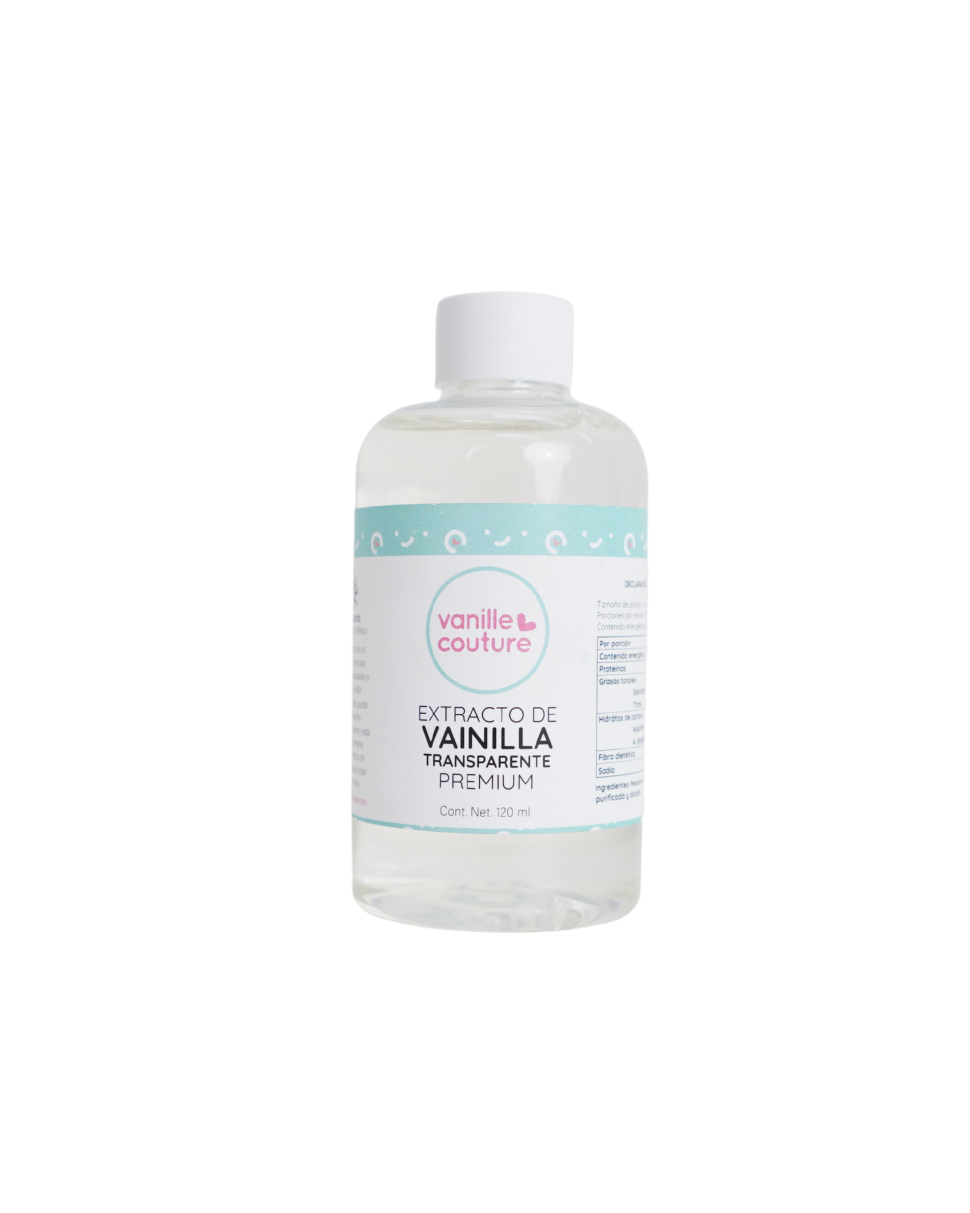 VAINILLA TRANSPARENTE 120 ML